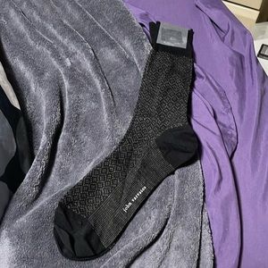 John Varvatos vintage dress socks merino wool blend new old stock